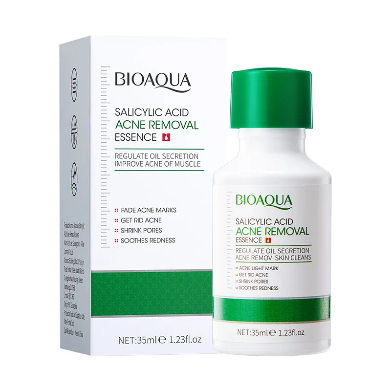 Skincare Bioaqua - BIOAQUA Salicylsäure Akne Entfernen Essenz Gesicht